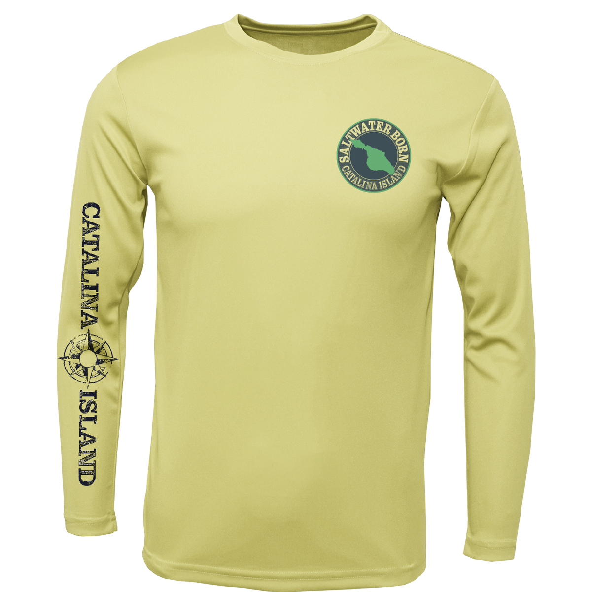 Catalina Island Tuna Long Sleeve UPF 50+ Dry-Fit Shirt – Saltwater Born