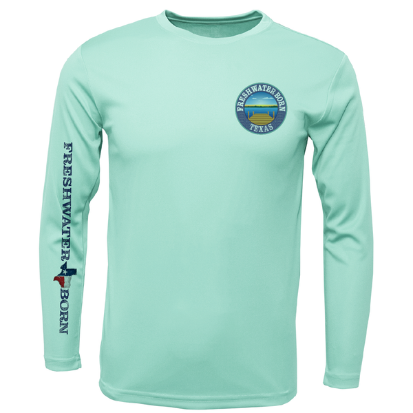 State of Texas Freshwater Born Men's Long Sleeve UPF 50+ Dry-Fit Shirt