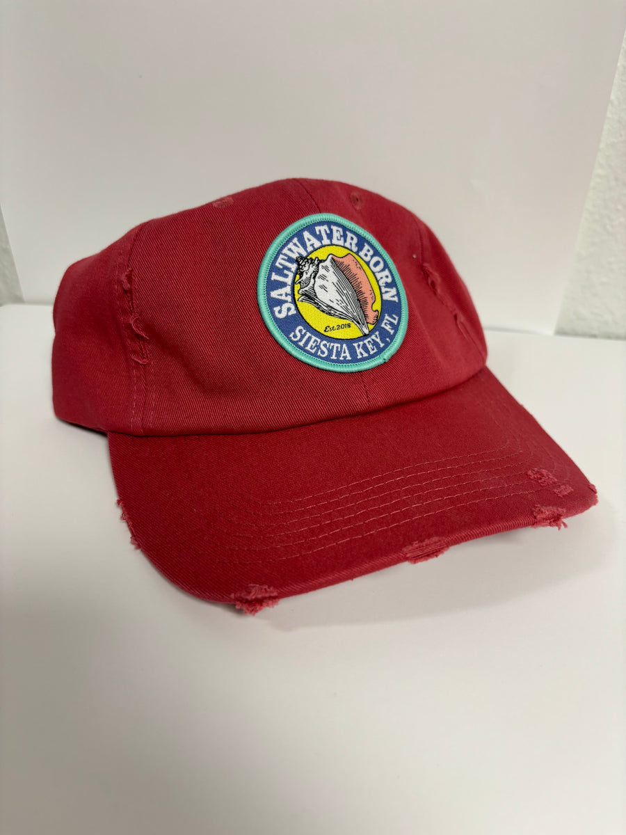 Siesta Key Vintage Distressed Hat – Saltwater Born