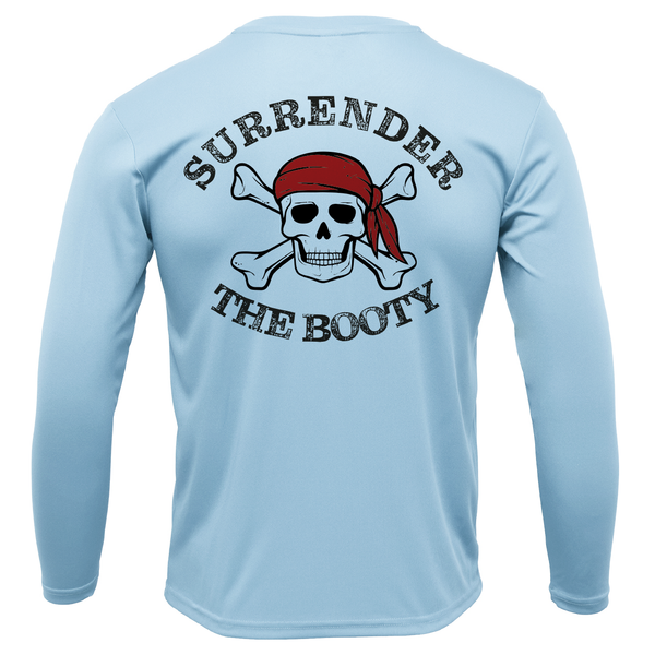 Siesta Key, FL "Surrender The Booty" Long Sleeve UPF 50+ Dry-Fit Shirt