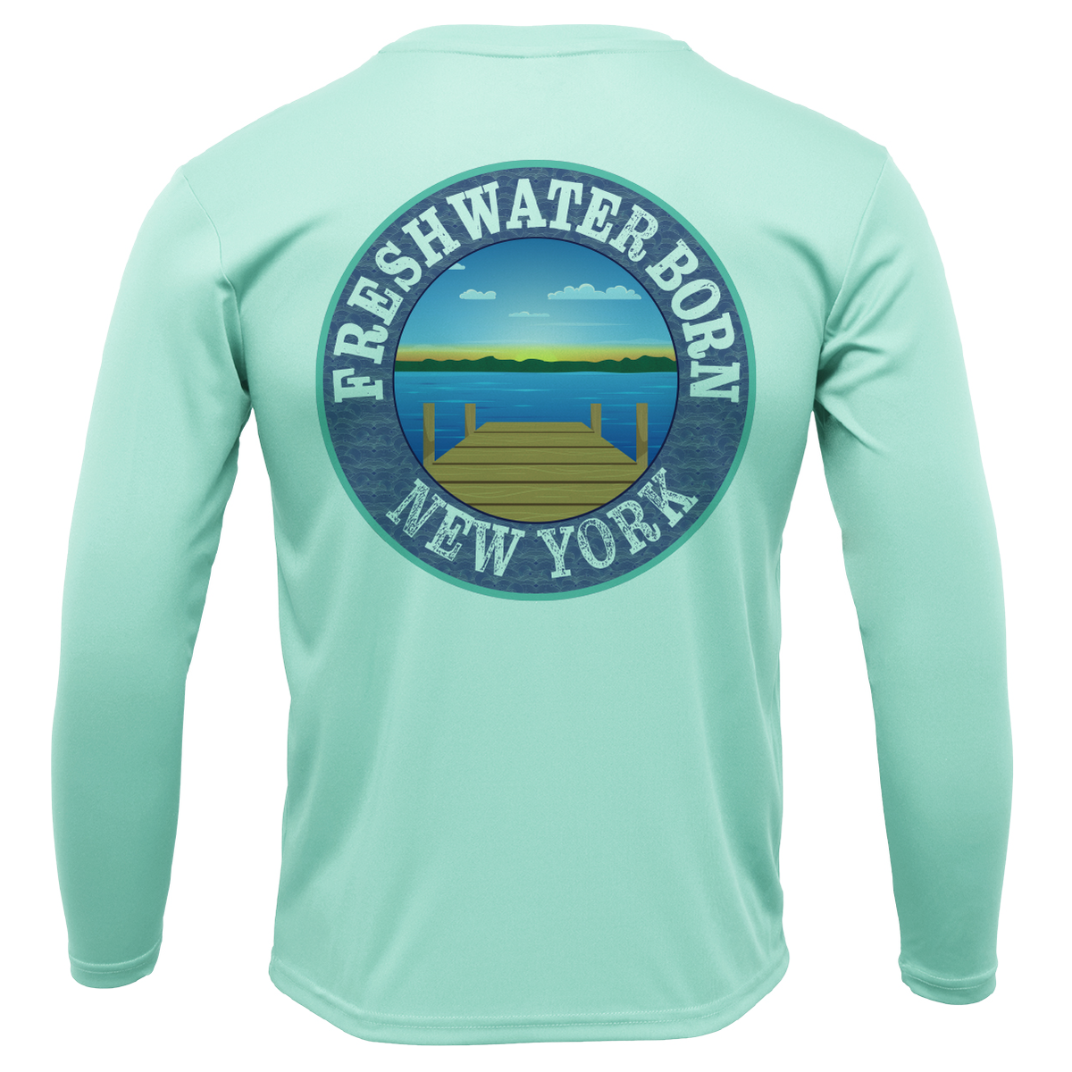 Key West, FL Baby Turtles Long Sleeve UPF 50+ Dry-Fit Shirt – Saltwater Born