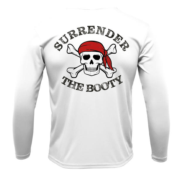 Siesta Key, FL "Surrender The Booty" Long Sleeve UPF 50+ Dry-Fit Shirt