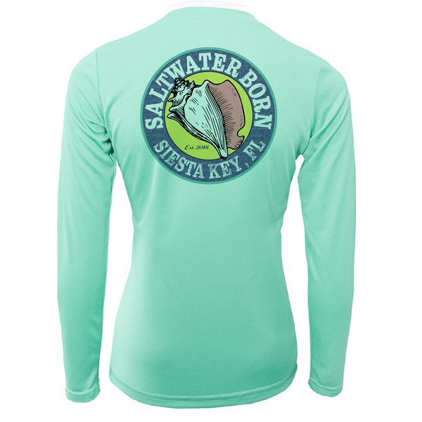 Siesta Key "Saltwater Heals Everything" Long Sleeve UPF 50+ Dry-Fit Shirt
