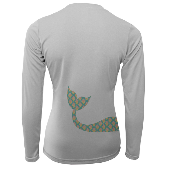 Mermaid Wrap Long Sleeve UPF 50+ Dry-Fit Shirt