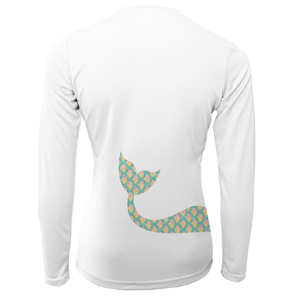 Mermaid Wrap Long Sleeve UPF 50+ Dry-Fit Shirt