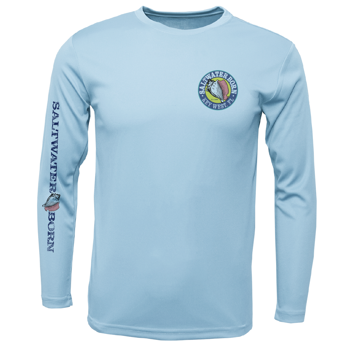 Key West, FL Kraken Long Sleeve UPF 50+ Dry-Fit Shirt – Saltwater Born
