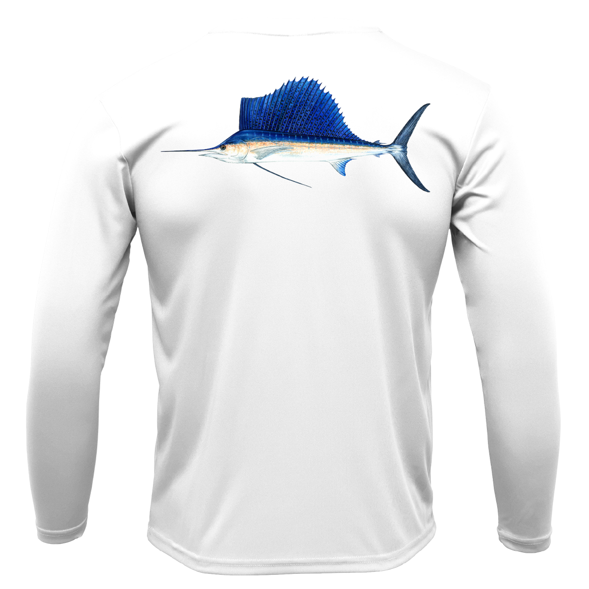 Marina Blue Sailfish Long Sleeve Performance Tee main image 1