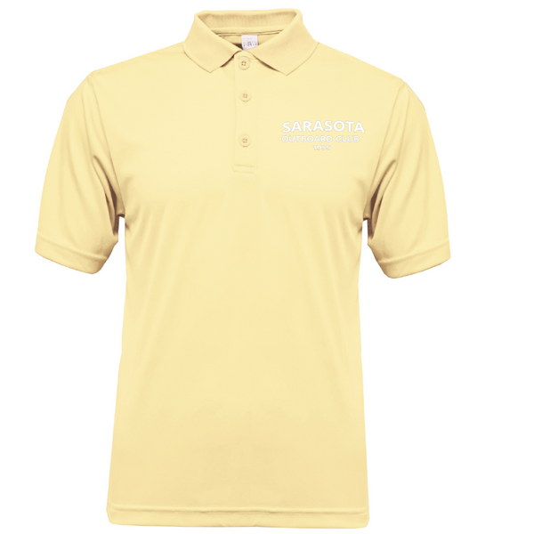 Sarasota Outboard Club- 1955 Men's UPF 50+ Dry-Fit Polo