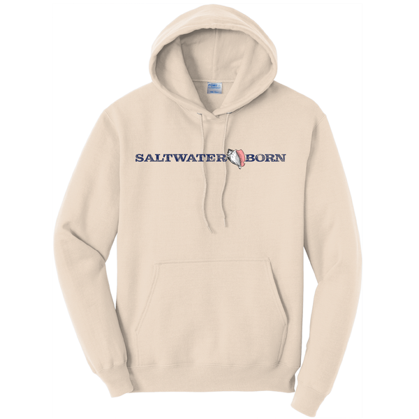 Saltwater Born Seahorse Women's Cotton Hoodie