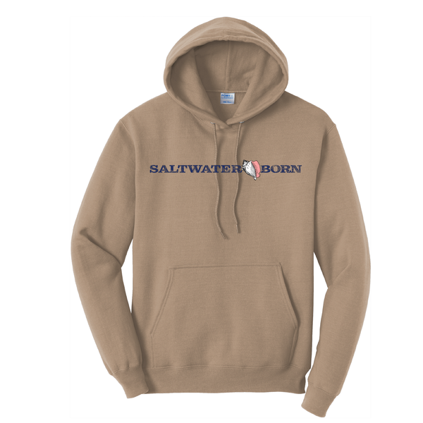 Saltwater Born Seahorse Women's Cotton Hoodie