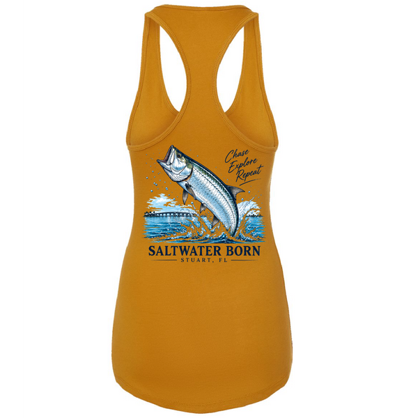 Stuart, FL Tarpon Run Women's Tank Top