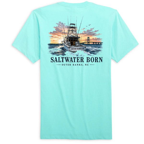 Outer Banks, NC Sportfisher Men's Cotton Tee