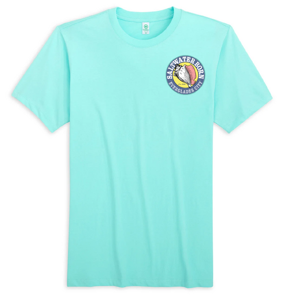 Everglades City, FL Gator Men's Cotton Tee