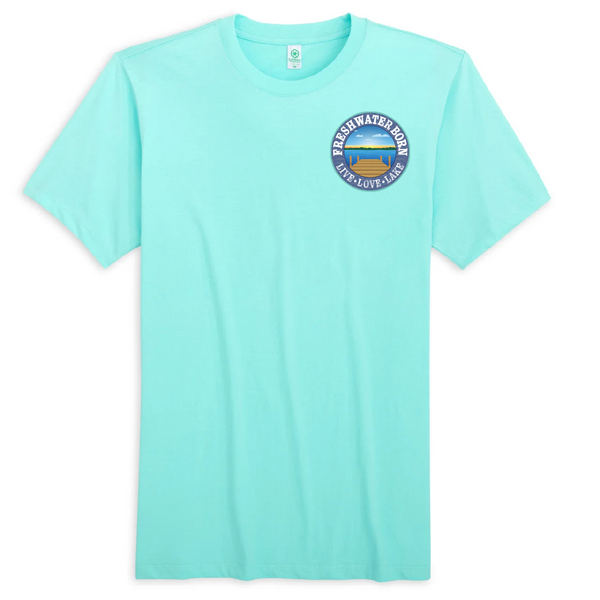 Freshwater Born- Heartland Heritage Men's Cotton Tee