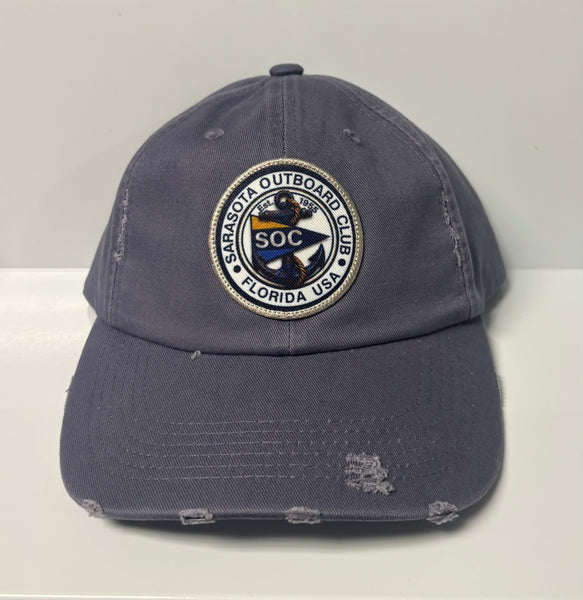 Sarasota Outboard Club Vintage Distressed Hat