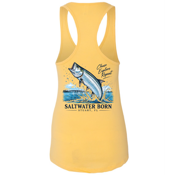 Stuart, FL Tarpon Run Women's Tank Top