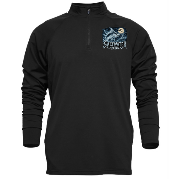 Nightmare on the Seas Men's Soft Cloud + 1/4 Pullover Hoodie