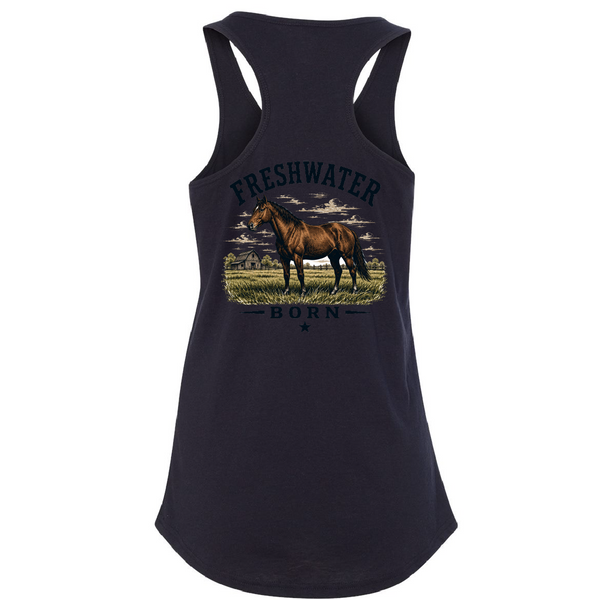 Freshwater Born Ranch Life Women's Tank Top