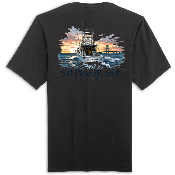 Outer Banks, NC Sportfisher Men's Cotton Tee