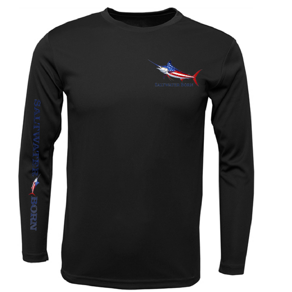 250th Anniversary Action Marlin Men's Long Sleeve UPF 50+ Dry-Fit Shirt