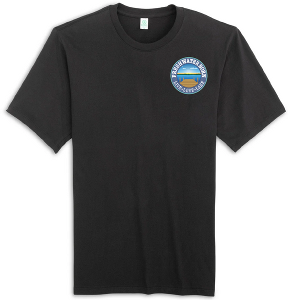 Freshwater Born- Heartland Heritage Men's Cotton Tee