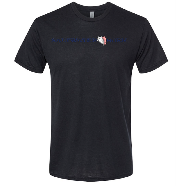 Saltwater Born Outer Banks, NC Lighthouse Triblend Tee