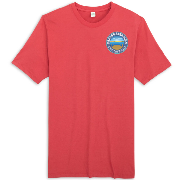 Freshwater Born- Heartland Heritage Men's Cotton Tee
