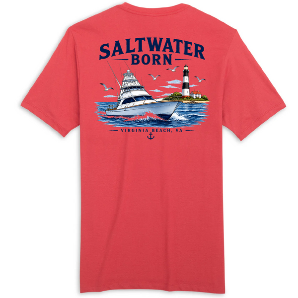 Virginia Beach, VA Sportfisher Women's Cotton Tee