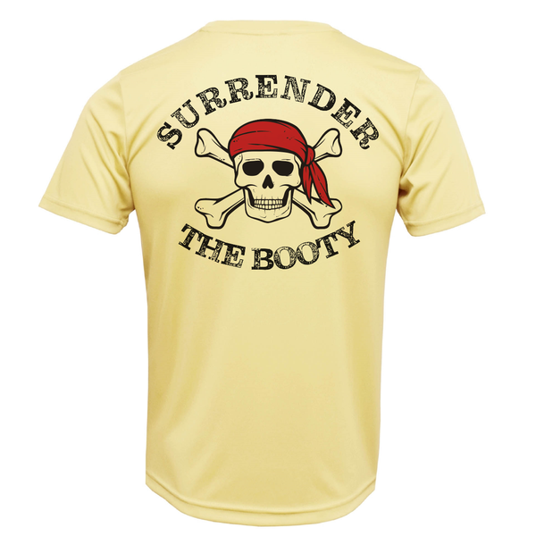 DFW, TX Freshwater Born "Surrender The Booty" Men's Short Sleeve UPF 50+ Dry-Fit Shirt