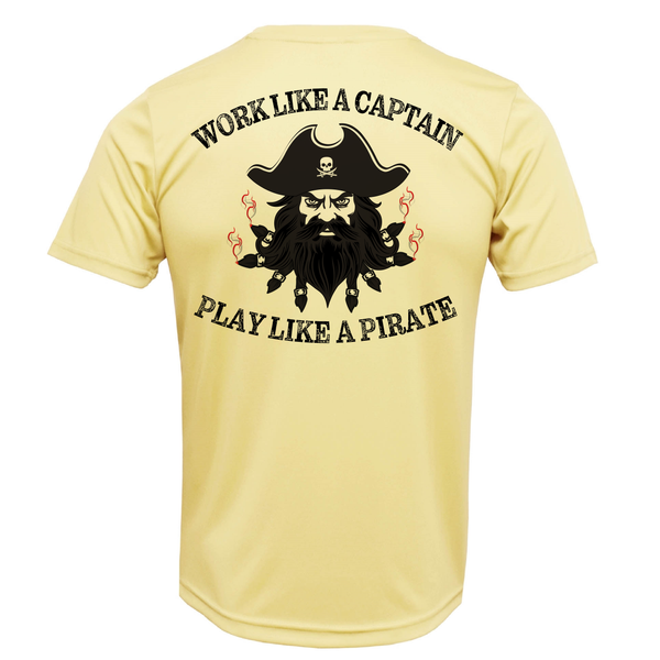 Saltwater Born Blackbeard Men's Short Sleeve UPF 50+ Dry-Fit Shirt