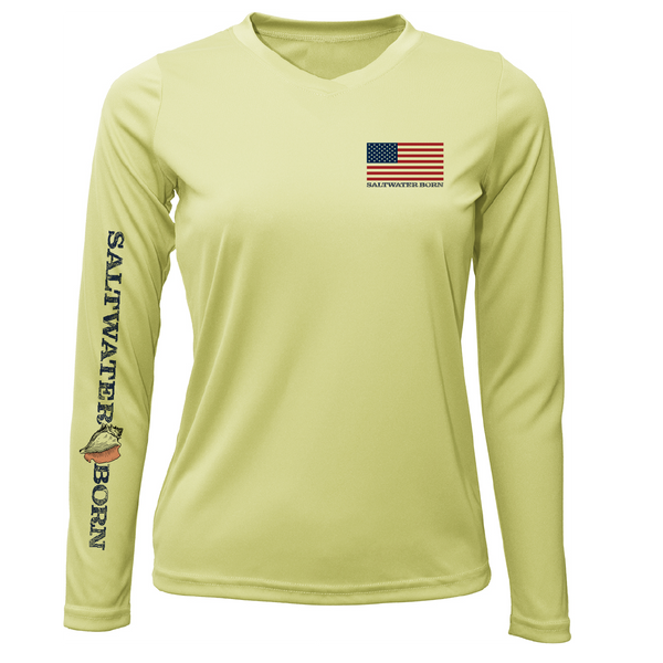 250th Anniversary Hammerhead Women's Long Sleeve UPF 50+ Dry-Fit Shirt
