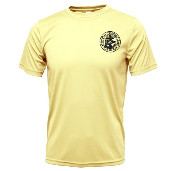 Sarasota Outboard Club Classic Men's Short Sleeve UPF 50+ Dry-Fit Shirt