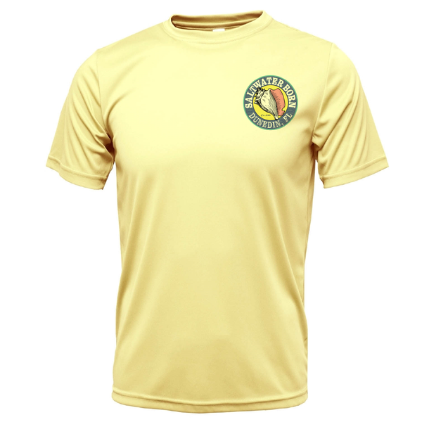 Dunedin, FL "All For Rum and Rum For All" Men's Short Sleeve UPF 50+ Dry-Fit Shirt