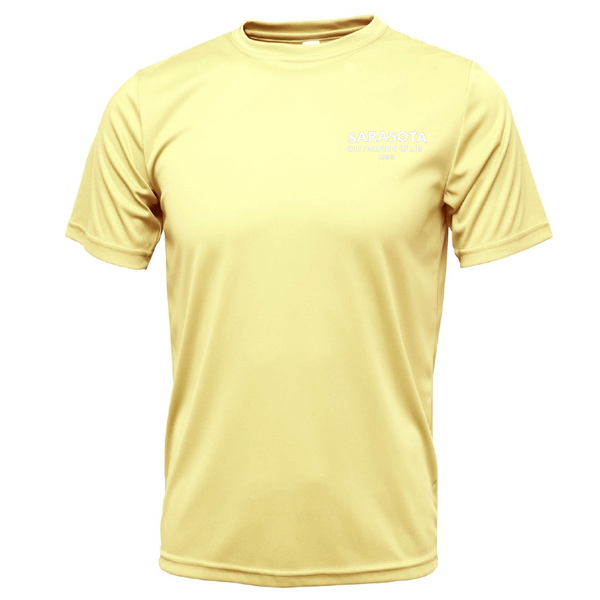 Sarasota Outboard Club 1955 Men's UPF 50+ Short Sleeve Dry-Fit Shirt