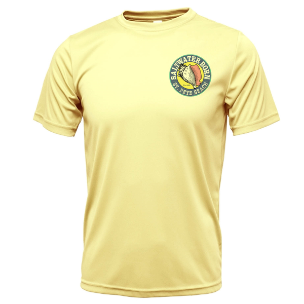St. Pete Beach, FL "Surrender The Booty" Men's Short Sleeve UPF 50+ Dry-Fit Shirt