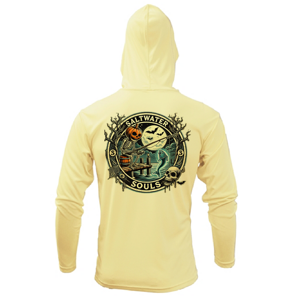 Saltwater Souls Men's Long Sleeve UPF 50+ Dry-Fit Hoodie