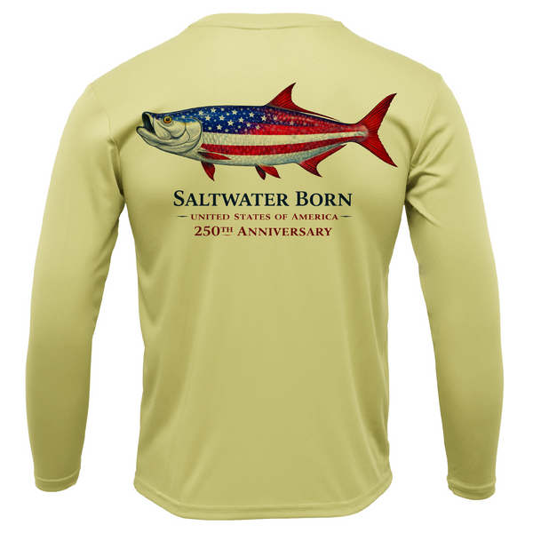 250th Anniversary Action Tarpon Men's Long Sleeve UPF 50+ Dry-Fit Shirt