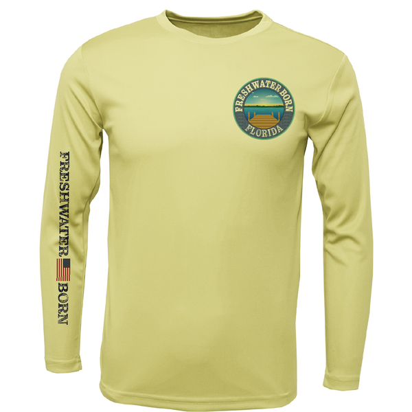 Florida Freshwater Born Bluegill Men's Long Sleeve UPF 50+ Dry-Fit Shirt