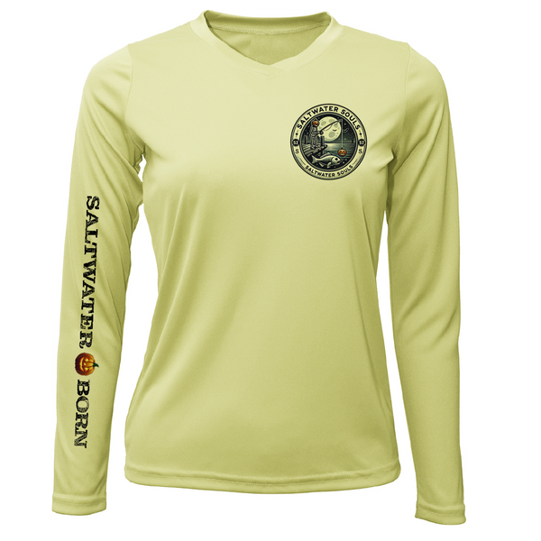 Saltwater Souls Women's Long Sleeve UPF 50+ Dry-Fit Shirt