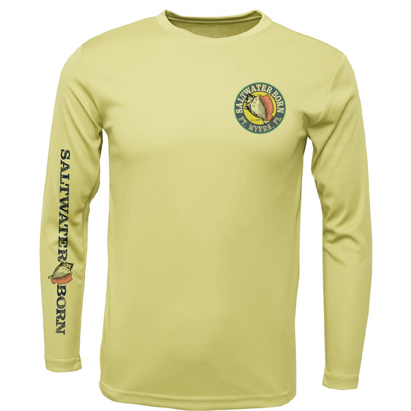 Fort Myers, FL Kraken Men's Long Sleeve UPF 50+ Dry-Fit Shirt
