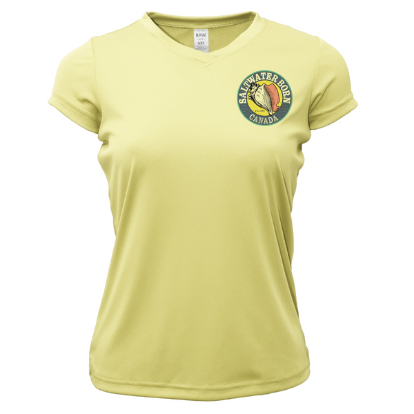 St. John's, Newfoundland Puffins Women's Short Sleeve UPF 50+ Dry-Fit Shirt