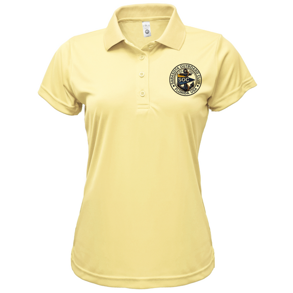 Sarasota Outboard Club Classic Women's UPF 50+ Dry-Fit Polo