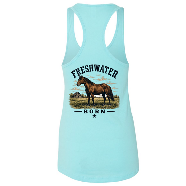 Freshwater Born Ranch Life Women's Tank Top