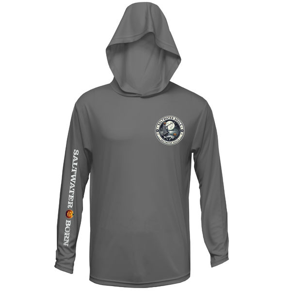 Saltwater Souls Women's Long Sleeve UPF 50+ Dry-Fit Hoodie