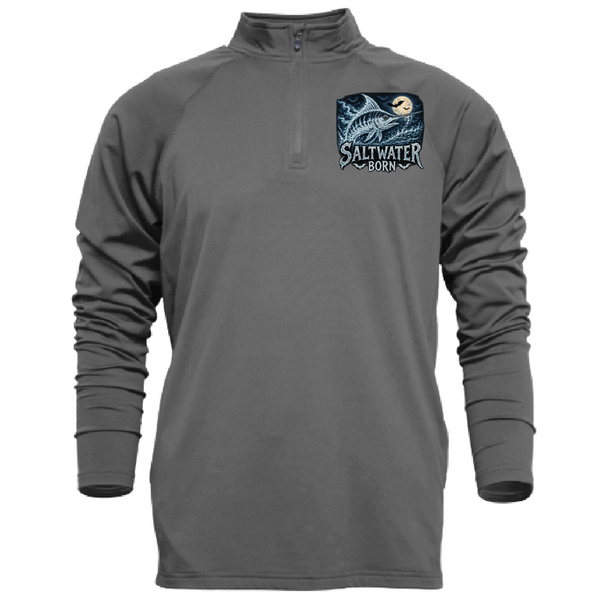 Nightmare on the Seas Men's Soft Cloud + 1/4 Pullover Hoodie