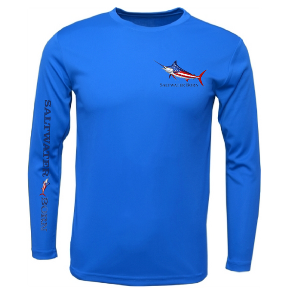 250th Anniversary Action Marlin Men's Long Sleeve UPF 50+ Dry-Fit Shirt