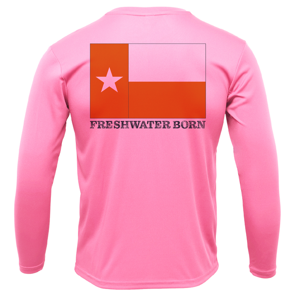 Austin Freshwater Born Girl's Long Sleeve UPF 50+ Dry-Fit Shirt
