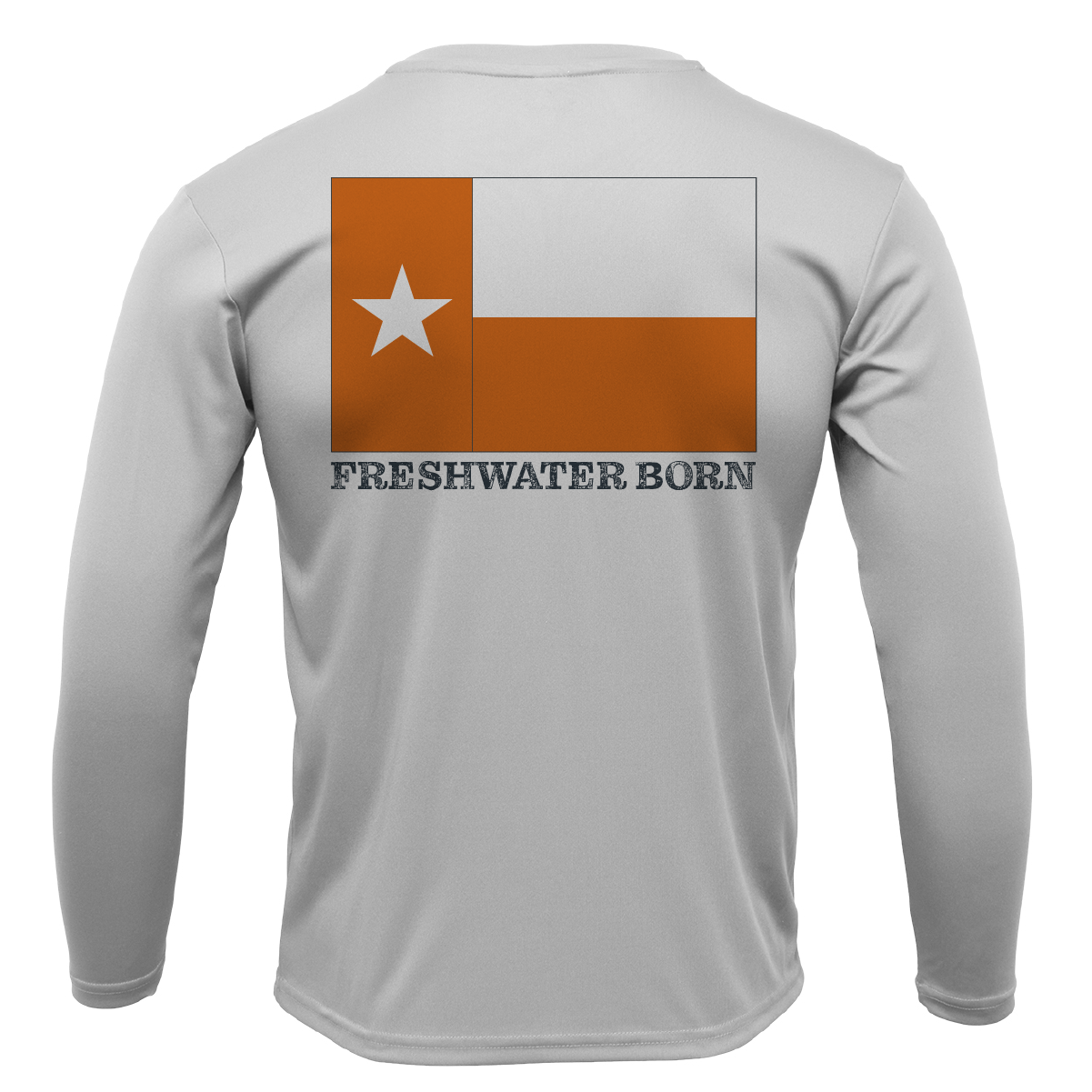 Austin Freshwater Born Men's Long Sleeve UPF 50+ Dry-Fit Shirt