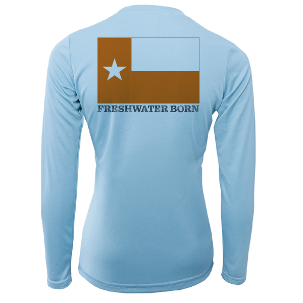 Austin Freshwater Born Women's Long Sleeve UPF 50+ Dry-Fit Shirt
