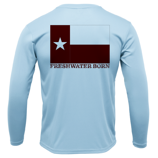 College Station Freshwater Born Boy's Long Sleeve UPF 50+ Dry-Fit Shirt